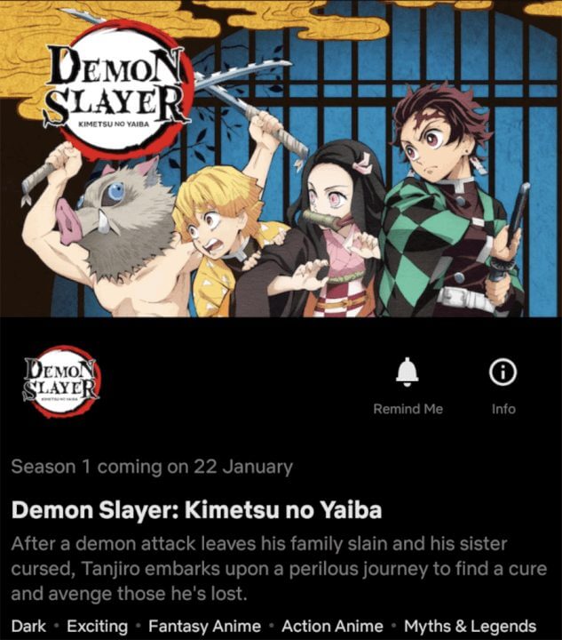 demon slayer kimetsu no yaiba season 1 coming to netflix release date 1