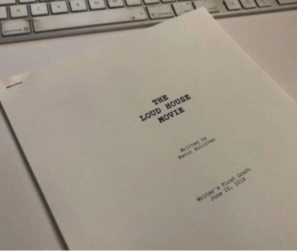 the loud house movie script