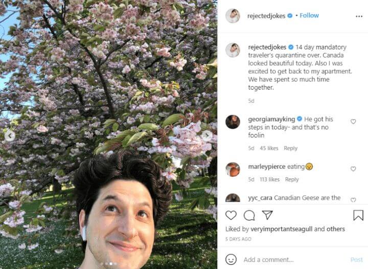 Ben Schwartz Qaurantine For Netflix Space Force Season