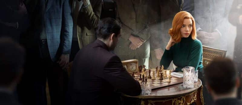 The Queen's Gambit shows Beth Harmon's first period. It's a trope. - The Lily