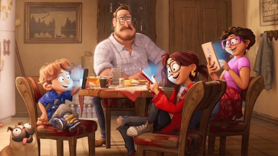 animated comedy the mitchells vs the machines is coming to netflix in april 2021