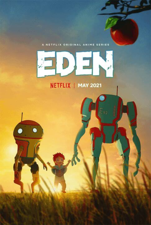 sci fi anime eden coming to netflix in may 2021 poster