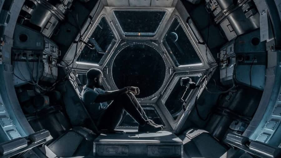 sci fi thriller STOWAWAY is coming to netflix in april 2021 shamier anderson