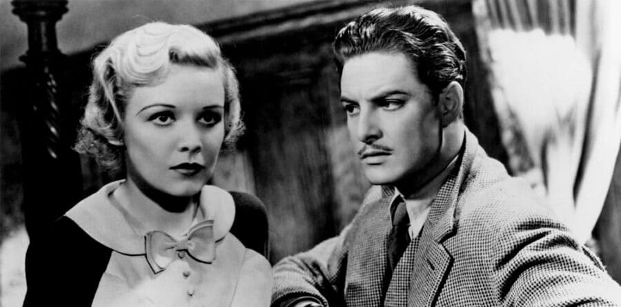 Robert Donat Madeleine Carroll The 39 Steps 2