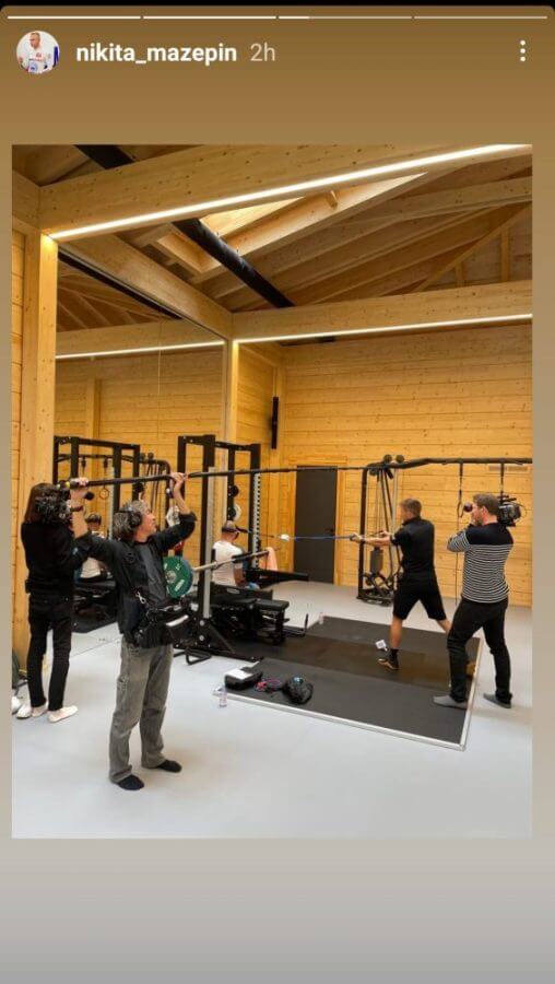 Mazepin Filming Netflix Scaled