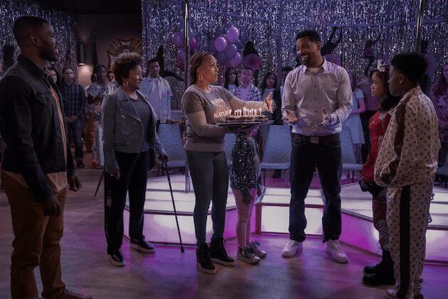 netflix sitcom the upshaws coming to netflix in may 2021 upshaw family birthday party