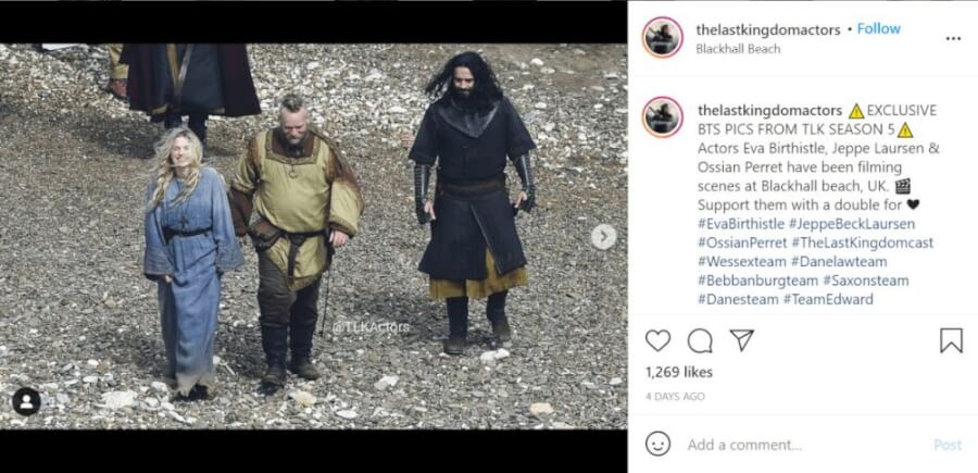 The Last Kingdom Season Netflix Everything We Know So Far Set Photo Instagram