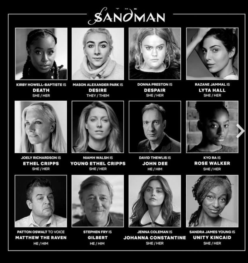 New Cast Members Announced for Netflixs The Sandman Original Series