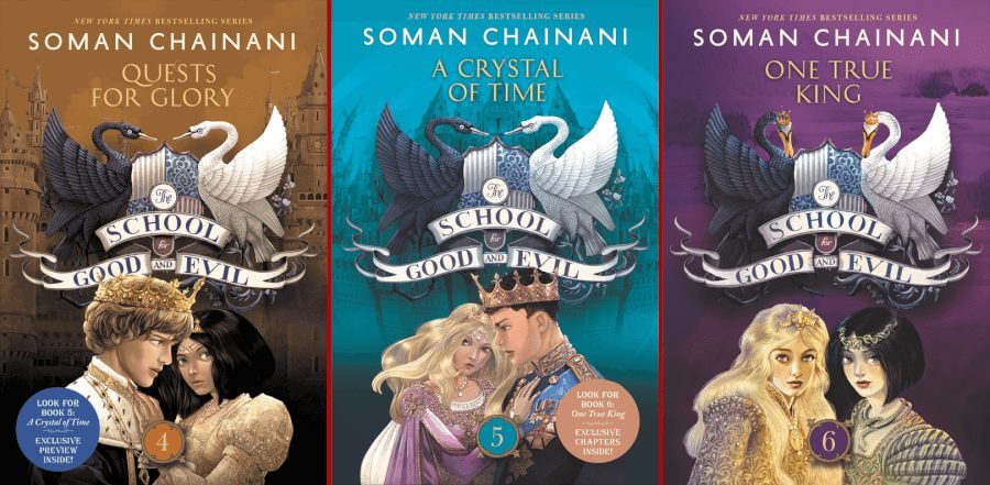The School For Good And Evil Books Camelot Years Trilogy