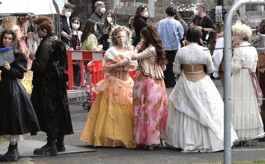 the school for good and evil filming belfast