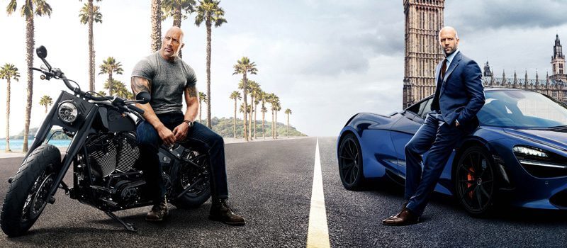 Hobbs e Shaw Netflix Reino Unido, julho de 2021