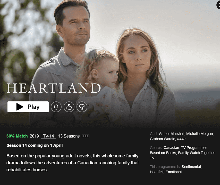 netflix us season 14 heartland release date