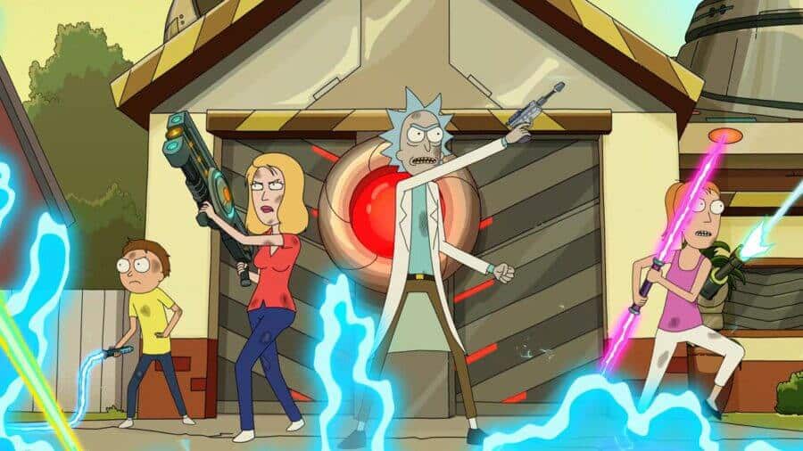 rick and morty, temporada 5, netflix, data de lançamento agendada