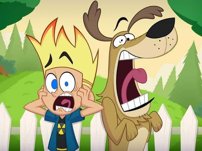 Johnny test resized