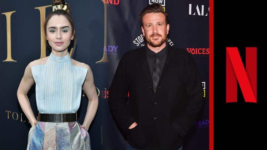 lily collins jason segel netflix movie windfall what we know so far