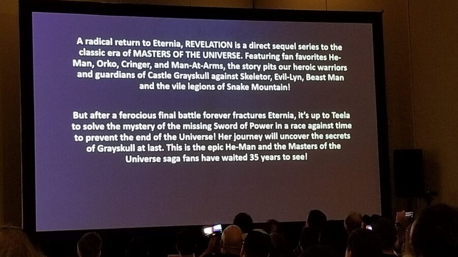 Power Con Snyposis For Masters Of The Universe Scaled