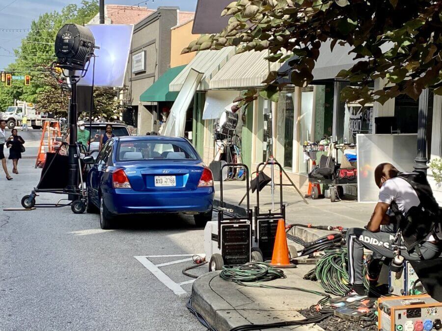 sweet magnolias filming s2