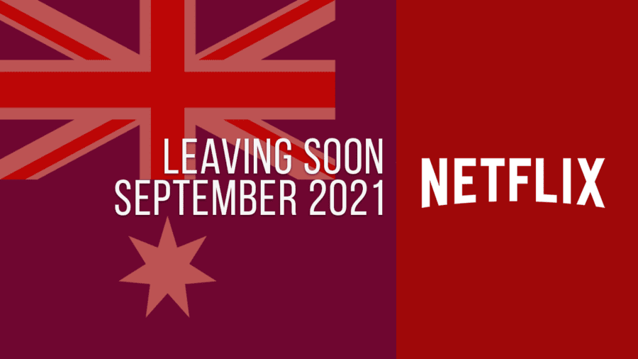 Títulos que abandonan Netflix Australia, septiembre de 2021