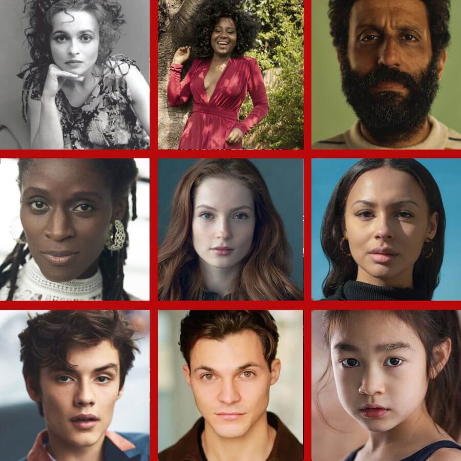 Cast Grid For Enola Holmes 2 Netflix