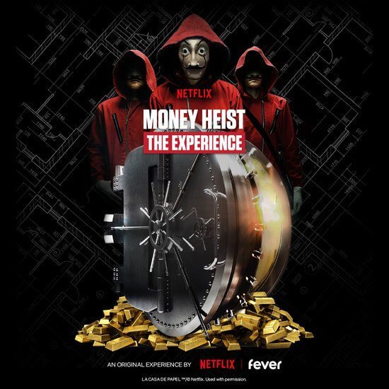 interactive experience money heist