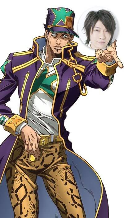 Jojos Bizzare Adventure Stone Ocean Cast Jojo Kujo Daisuke Ono