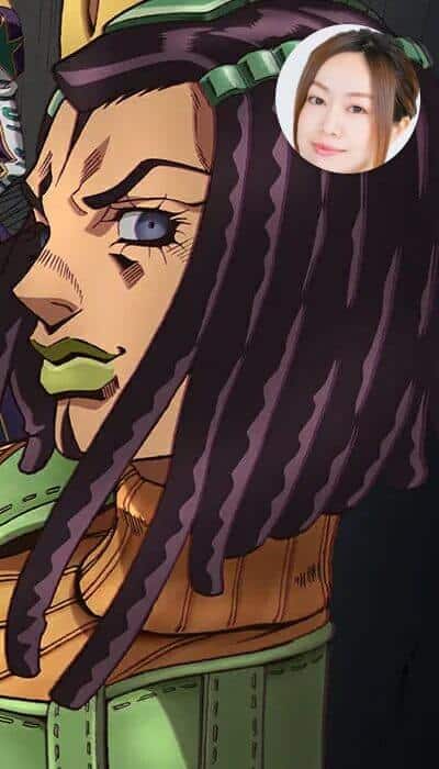 jojos bizzare adventure stone ocean cast mutsumi tamura ermes costello