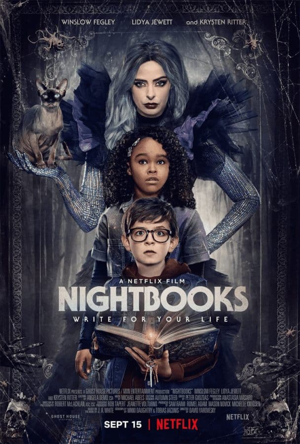 nightbooks horror fantasy netflix movie