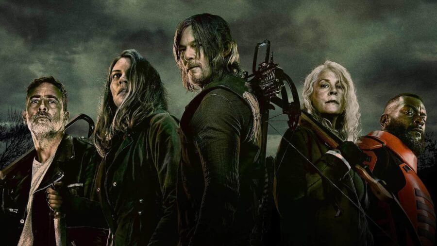 When will the eleventh season of The Walking Dead be available on Netflix?