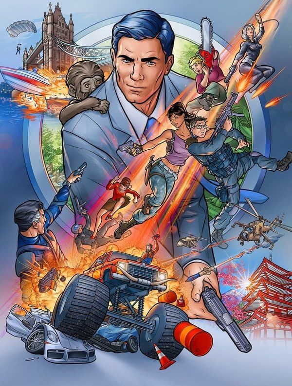 Archer Poster Netflix