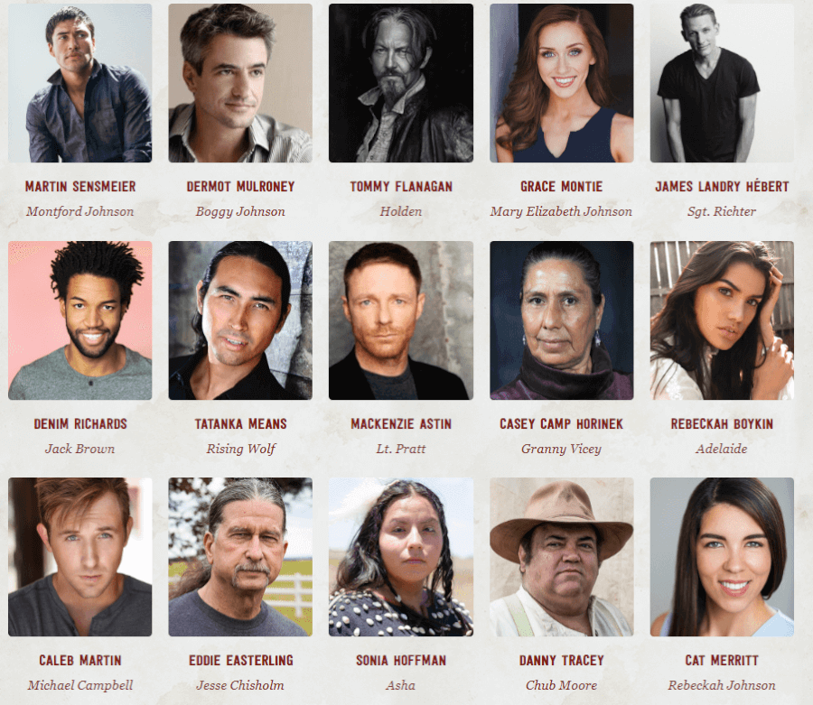 Cast For The Chickasaw Rancher Netflix