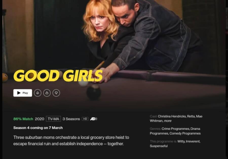 good girls season 4 release date netflix confirmed