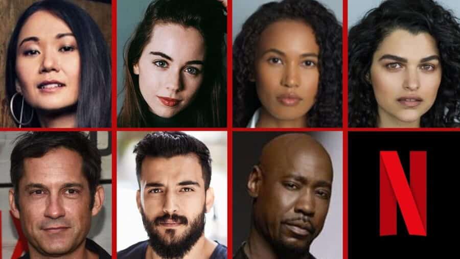 the night agent cast netflix