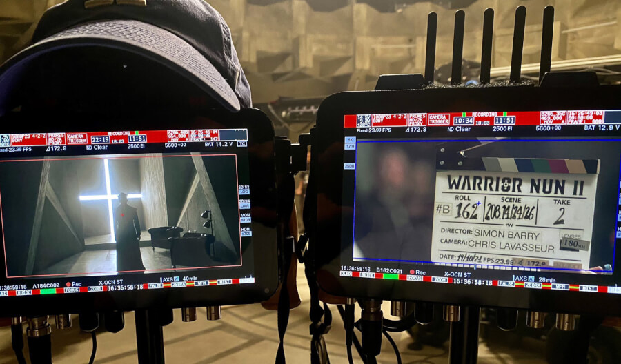 warrior nun season 2 filming behind the scenes