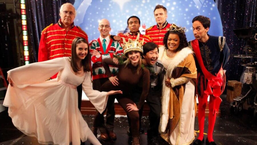 community christmas episodes netflix