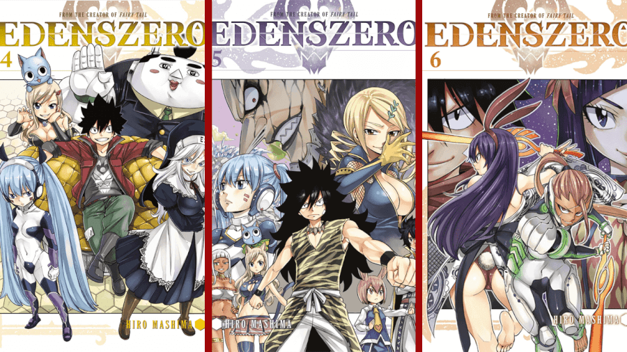edens zero season 3 netflix manga covers
