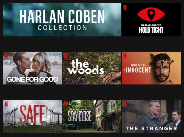 collection harlan coben sur netflix