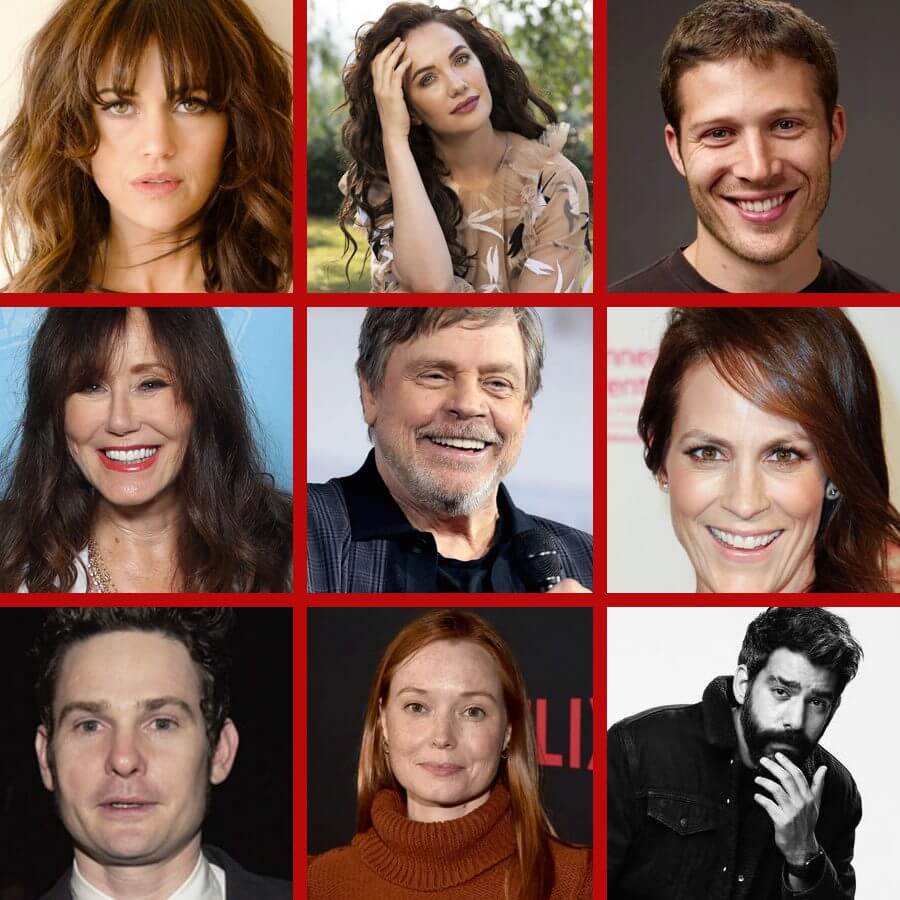 the fall of the house of usher cast grid
