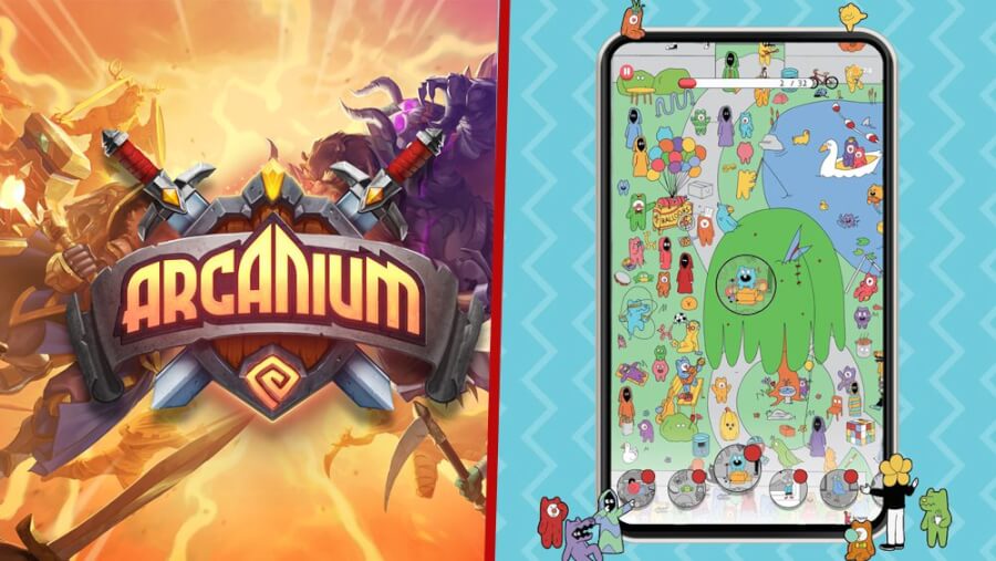 los juegos de netflix lanzan arcanium y krispee street