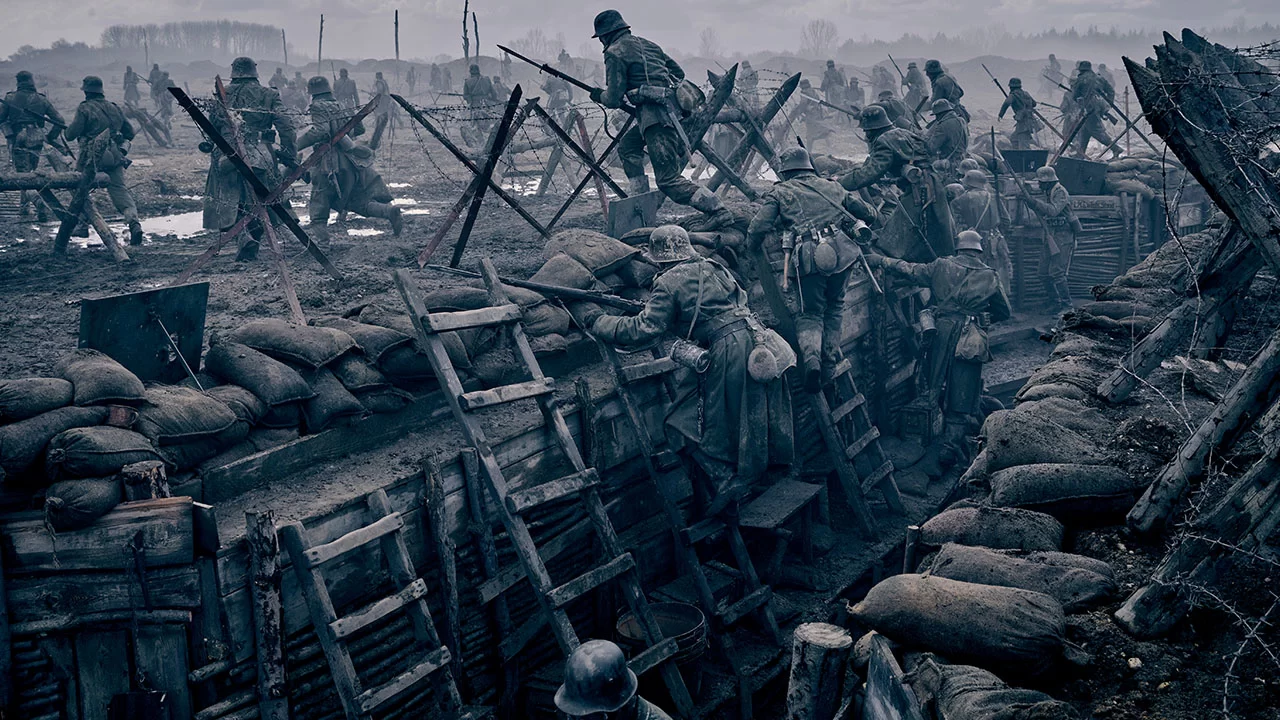 all quiet on the western front german war drama trenches netflix