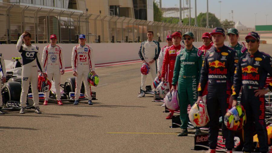 driver lineup f1 drive to survive season 4