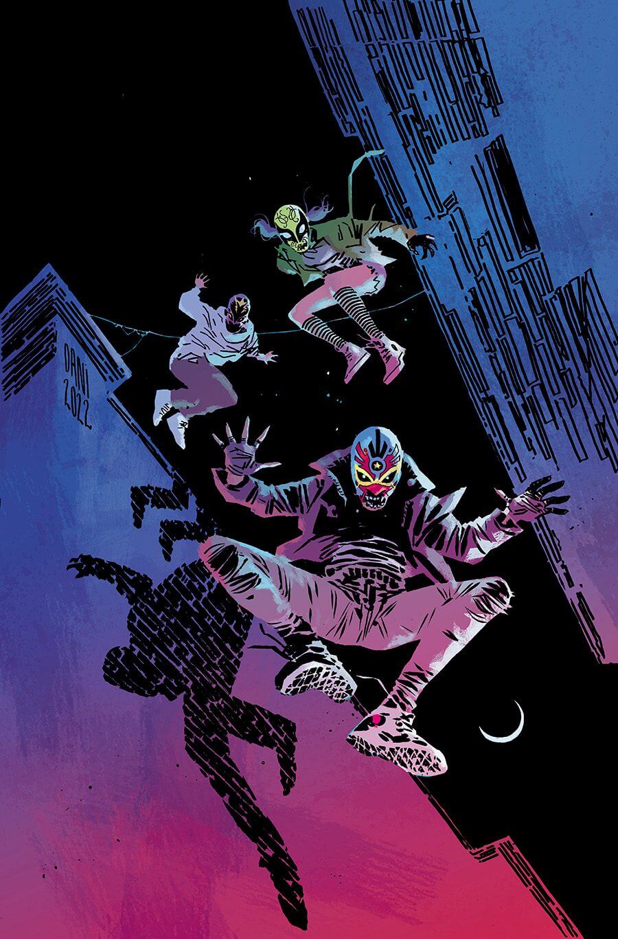 Night Club Comic Poster