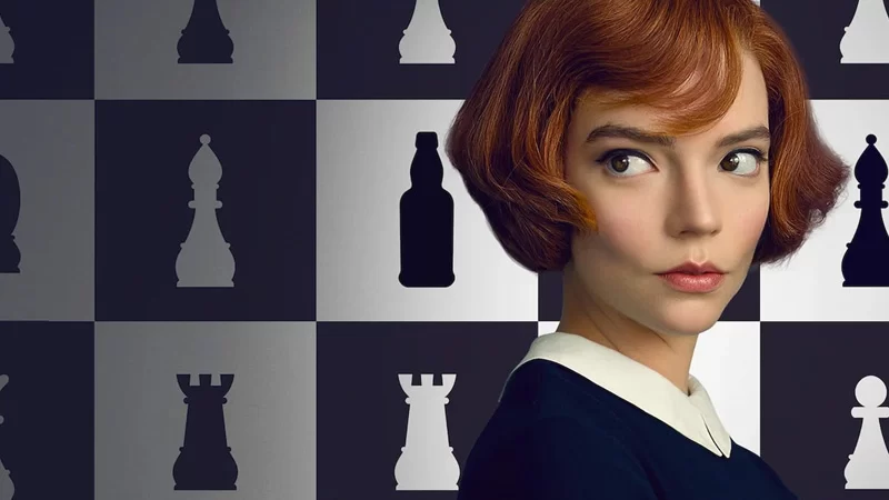 the queens gambit chess game headed to netflix
