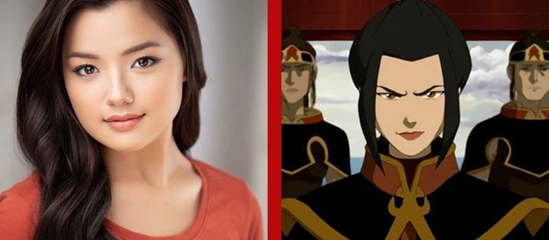 Elizabeth Yu como Azula Netflix Avatar El último maestro del aire