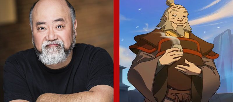 Paul Sun Hyung Lee como el tío Iroh Avatar de Netflix The Last Airbender