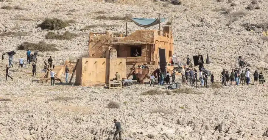 desert behind the scenes set season 3 the witcher