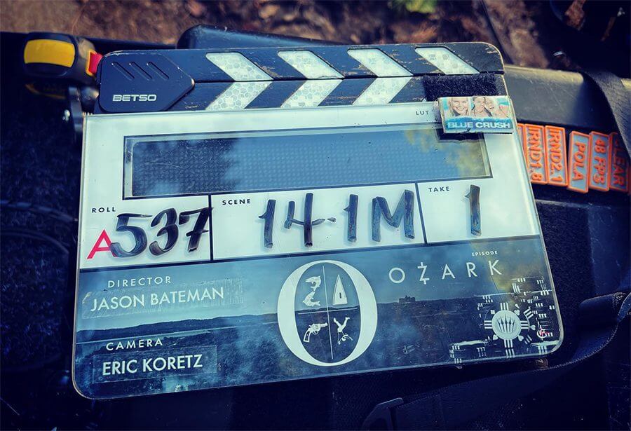 final episode clapperboard for ozark season 4