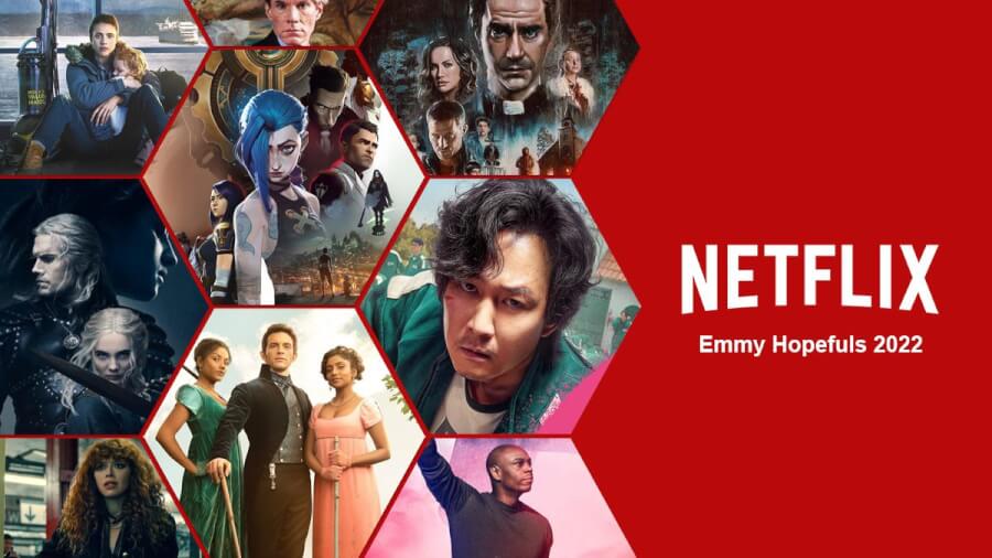 Netflix aspirantes a los Emmy 2022