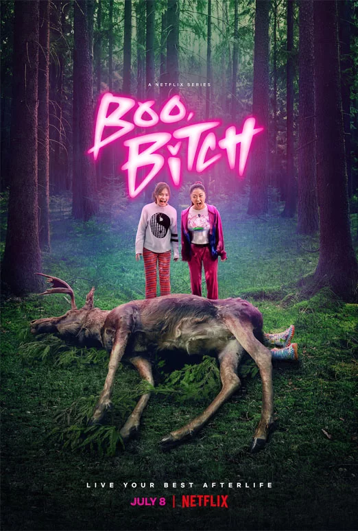 boo bitch netflix series lana condor poster