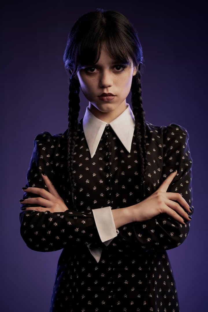 Jenna Ortega Wednesday Netflix Tim Burton