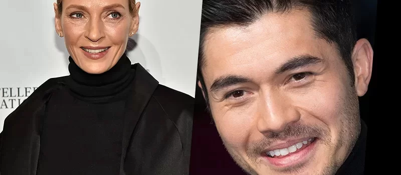 Uma Thurman y Henry Golding La vieja guardia 2